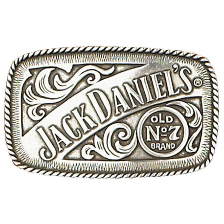 Jack Daniel`s Belt Buckle Old No 7 Brand Western Authentic Officially Licensed