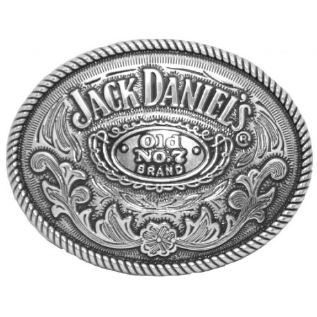 Jack Daniel`s Belt Buckle Old No 7 Brand Western Authentic Officially Licensed