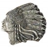 Boucle ceinture Indian Head , Diamond Cut 