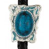 Blue Stone Bolo Tie
