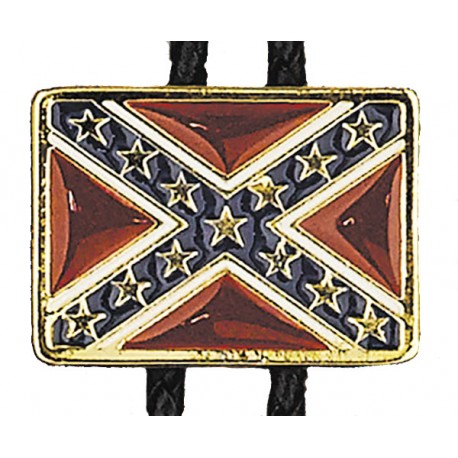 Confederate Flag Bolo Tie