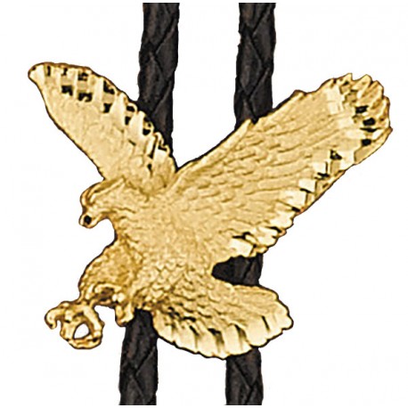 Gold Eagle Bolo Tie