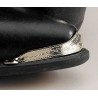 Punta pie para bota gravados en plata