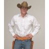 Chemise Western Retro Blanche