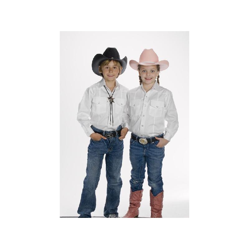 Camisa Vaquera para dama- color blanco - Country Cowboy - Wester Supply