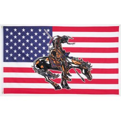 USA End Of Trail Flag 3' x 5'