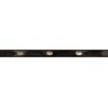 Ceinture cuir noir avec Conchos 