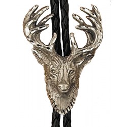Pewter Stag Bolo Tie