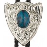 Turquoise Arrowhead Bolo Tie
