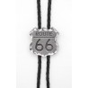 Route 66 Buckle And Bolo Tie