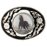 Boucle ceinture Country Western Cheval
