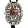 Pewter Confederate States Bolo Tie