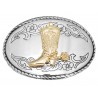 Belt Buckle Gold Boots