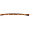 Rust & Brown Leather Hatband with 4 Round Conchos