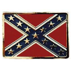 Confederate Flag Belt Buckle