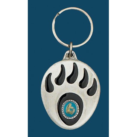 Grizzly Paw Key Ring
